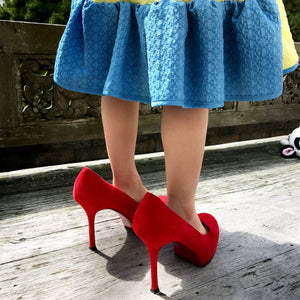 Wearing Heels Half Size Larger...